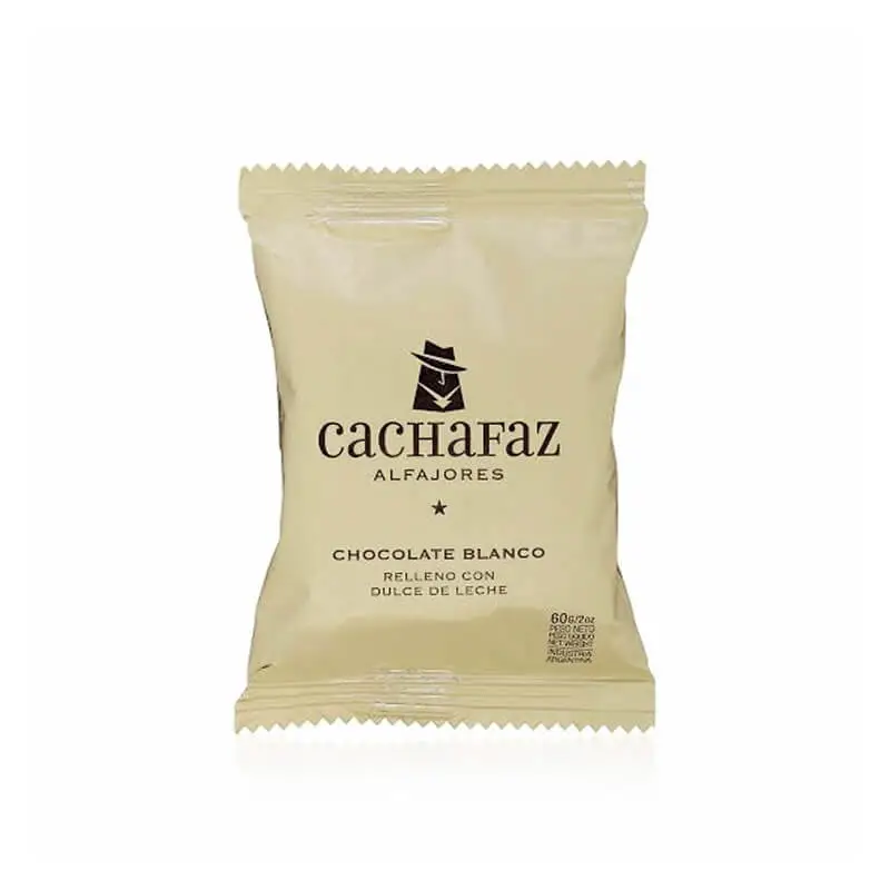 Alfajor de Chocolate Blanco