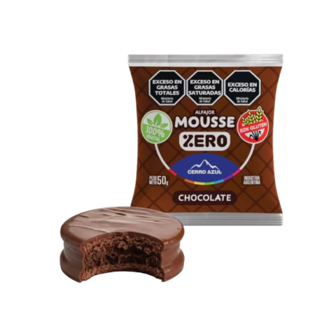Alfajor Mousse de Chocolate Zero