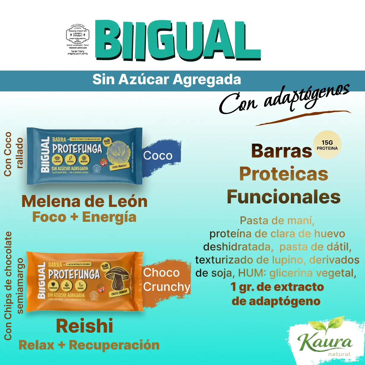 Barra Protefunga con Reishi 2
